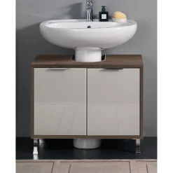 Mobile bagno copricolonna Lucky 74x60x45,5 cm rovere scuro