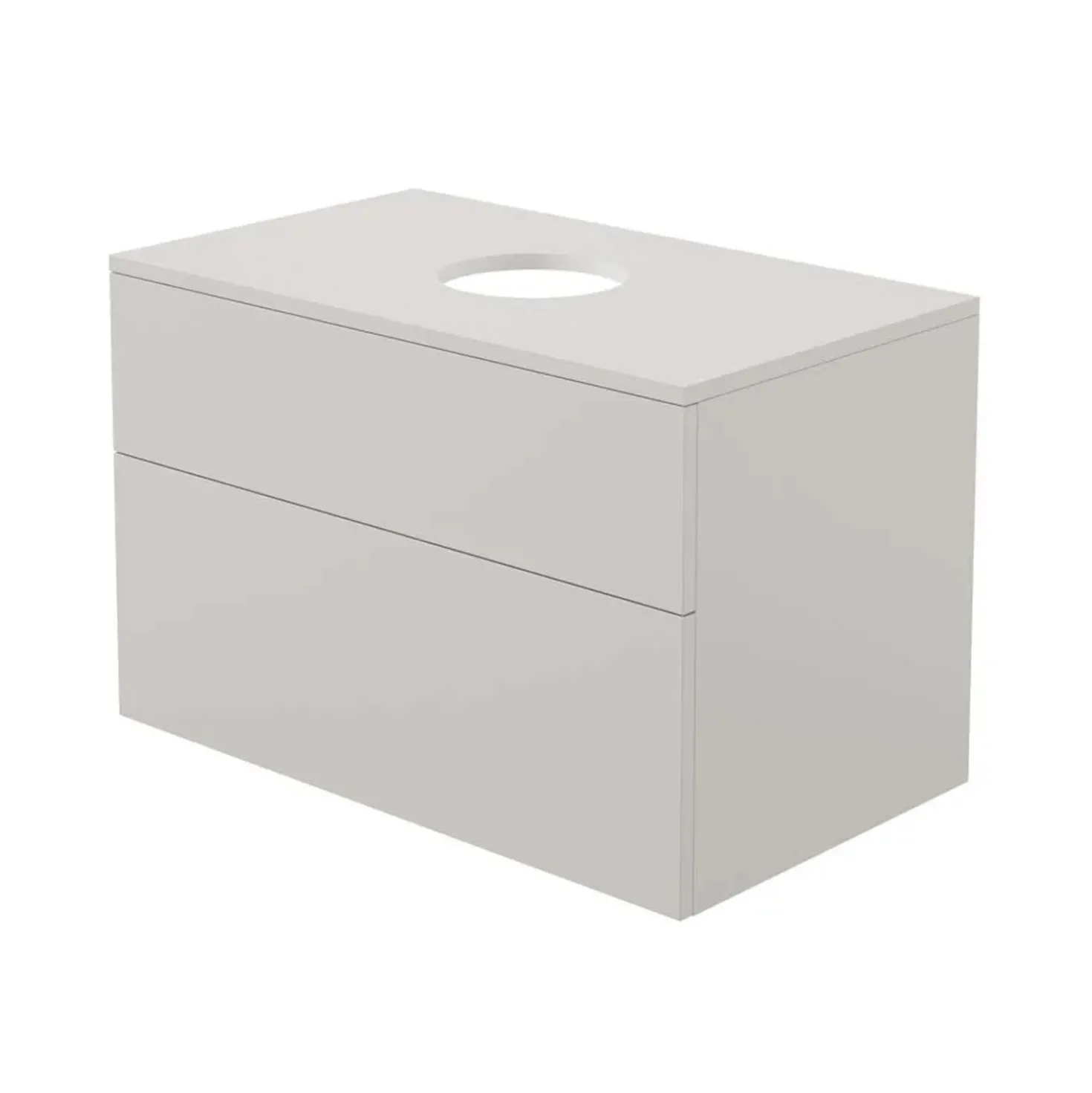 Mobile lavabo con piano Idrostile 800x520 mm cachemire