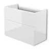 Mobile lavabo senza piano Idrostile 800x600 mm bianco brillante