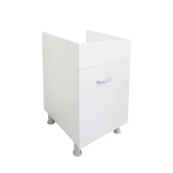 Mobile per lavatoio ad 1 anta bianco