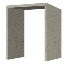 Mobile porta lavatrice asciugatrice a giorno H91xL79xP65 cm Pietra