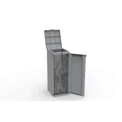 Mobiletto raccolta differenziata ECOLINE1 34,5x39x88,7 cm grigio