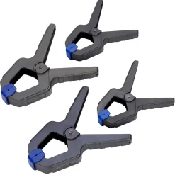 Morsetti a molla LUX-TOOLS Classic in plastica set 4 pz