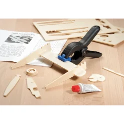Morsetti a molla LUX-TOOLS Classic in plastica set 4 pz