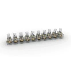 Morsetti capicorda 10 pz 2,5 mm2 24A 450V
