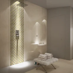 Mosaico decorativo Cesto brown 29,5 cm x 29,5 cm