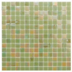 Mosaico decorativo Mix Classic Plus verde pistacchio 32,7 cm x 32,7 cm
