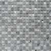 Mosaico Luserna Crystal cm 30x30 in pietra naturale e vetro