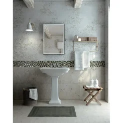 Mosaico Luserna Crystal cm 30x30 in pietra naturale e vetro