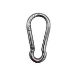 Moschettone inox 90 mm