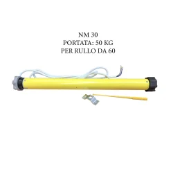 Motoriduttore NM30 per tapparelle rullo 60 mm Portata 50 KG