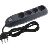 Multipresa 4 prese universali Bticino Poker 3.500 W grigio