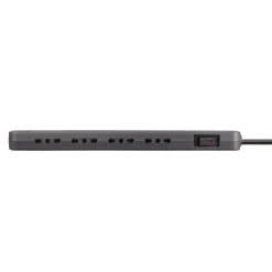 Multipresa elettrica Bticino Ultraslim 4 Prese Bipasso Interruttore nero