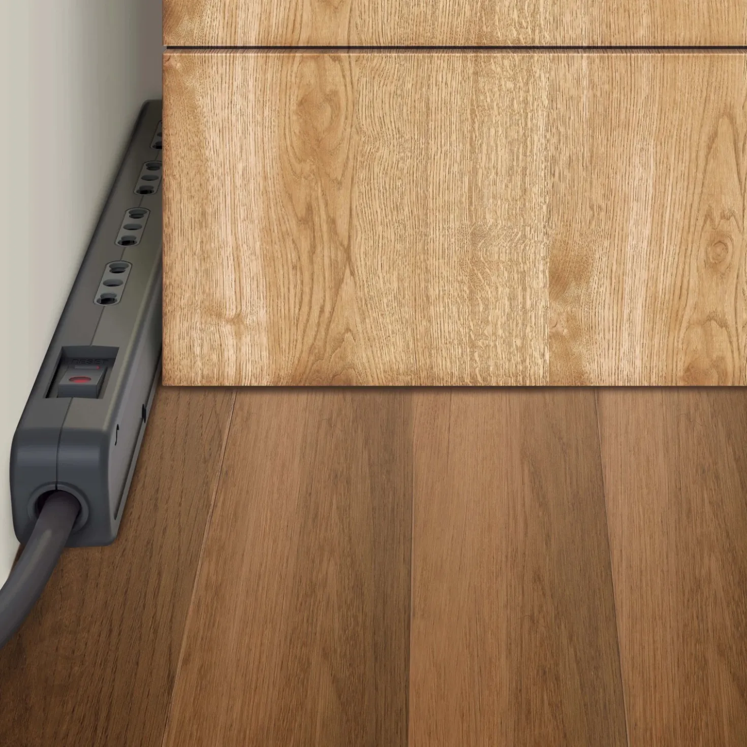 Multipresa elettrica Bticino Ultraslim 4 Prese Bipasso Interruttore nero
