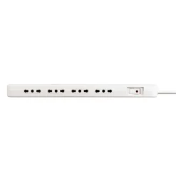 Multipresa elettrica Bticino Ultraslim 4 Prese Bipasso Interruttore bianco