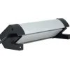 Multipresa scrivania Alu 2 prese P40, 2 USB-A,1 USB-C PD 20W, 2m. Nero