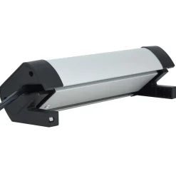 Multipresa scrivania Alu 2 prese P40, 2 USB-A,1 USB-C PD 20W, 2m. Nero