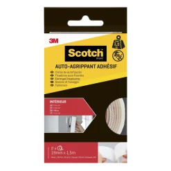 Nastro adesivo per fissaggio a strappo Scotch® 19 mm x 1,5 m bianco