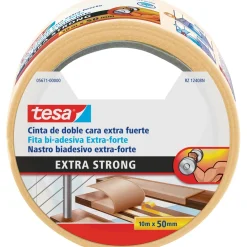 Nastro biadesivo extra forte pavimenti Tesa 50 mm x 10 m