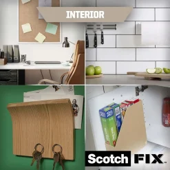 Nastro biadesivo per montaggio da interni Scotch-Fix 19 mm x 1,5 m