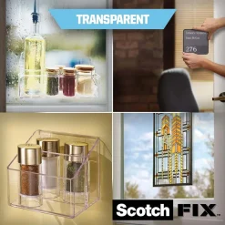Nastro biadesivo permanente Scotch-Fix Extreme 19 mm x 3 m trasparente