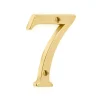 Numero civico 7 in stile inglese
