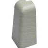 OBI angolo esterno per battiscopa in faggio grigio 60 mm x 20 mm 2 pz