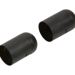 OBI portalampada E27 nero 2 pz