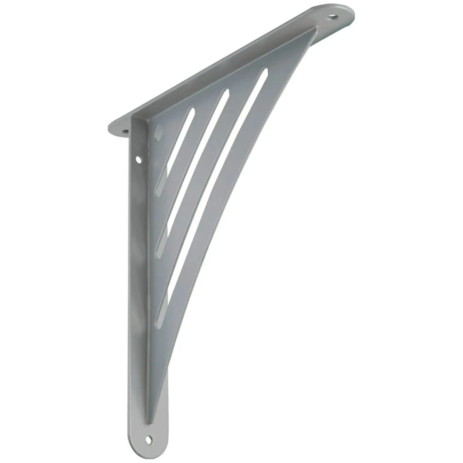 OBI reggimensola Keto alluminio-argento 200 mm x 190 mm