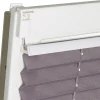 OBI Tessuto plissettato controventato Milena 105 cm x 130 cm grigio