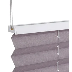 OBI Tessuto plissettato controventato Milena 105 cm x 130 cm grigio