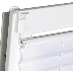 OBI Tessuto plissettato controventato Milena 120 cm x 130 cm bianco