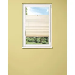 OBI Tessuto plissettato controventato Milena 105 cm x 130 cm beige