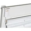 OBI Tessuto plissettato termico controventato Tona 105 cm x 130 cm bianco