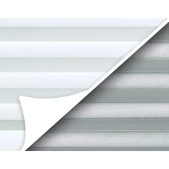 OBI Tessuto plissettato termico controventato Tona 105 cm x 130 cm bianco