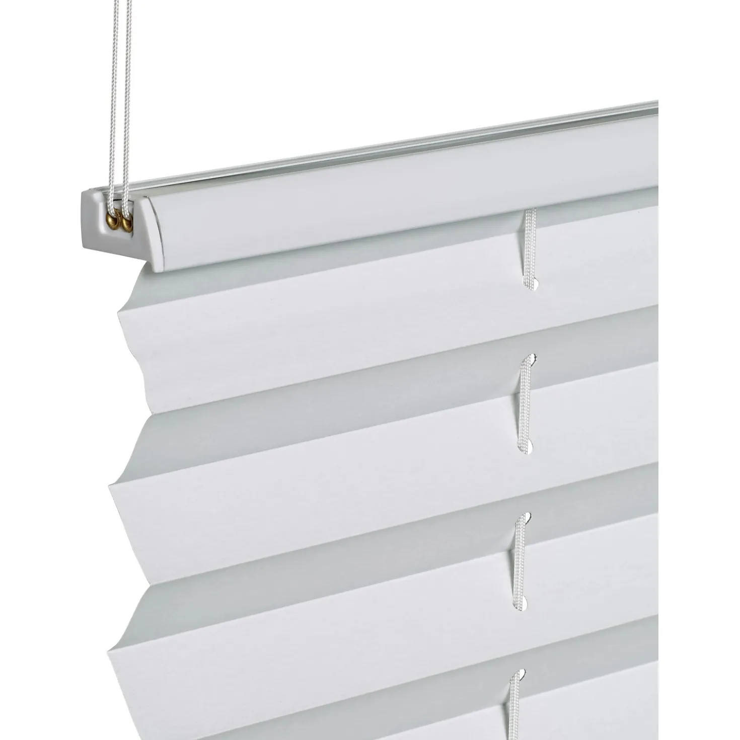 OBI Tessuto plissettato termico controventato Tona 105 cm x 130 cm bianco