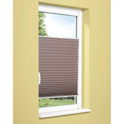 OBI Tessuto plissettato termico controventato Tona 105 cm x 130 cm grigio