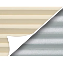 OBI Tessuto plissettato termico controventato Tona 105 cm x 130 cm beige