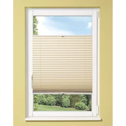 OBI Tessuto plissettato termico controventato Tona 105 cm x 130 cm beige