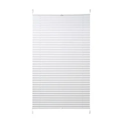 OBI Tessuto plissettato termico controventato Tona 120 cm x 130 cm bianco