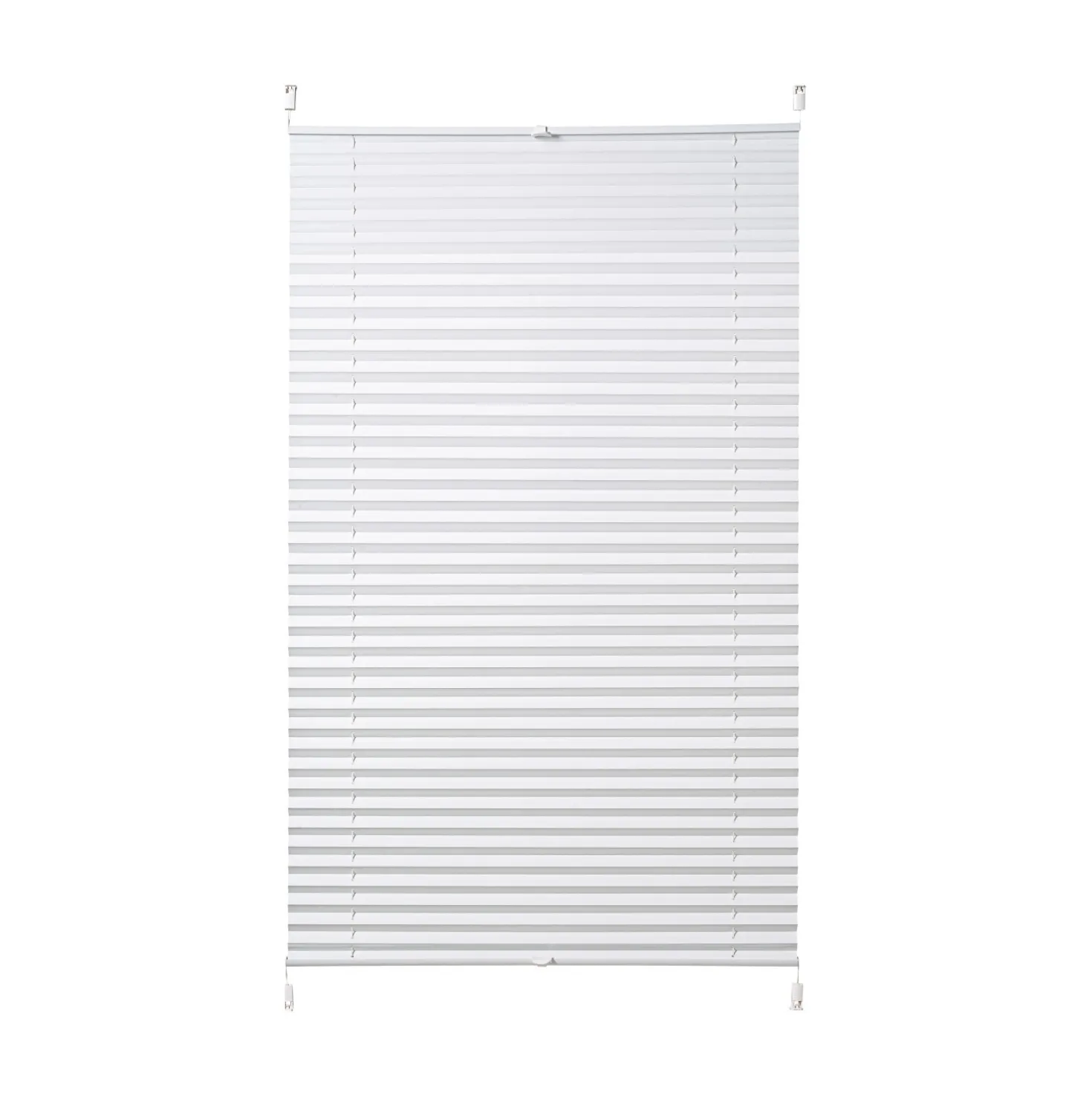 OBI Tessuto plissettato termico controventato Tona 120 cm x 130 cm bianco