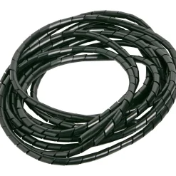 OBI tubo flessibile spiralato per cavi Ø 8 mm nero 5 m