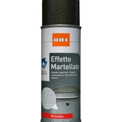 OBI vernice spray brillante effetto martellato antracite 400 ml