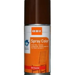 OBI vernice spray Color brillante marrone noce 150 ml