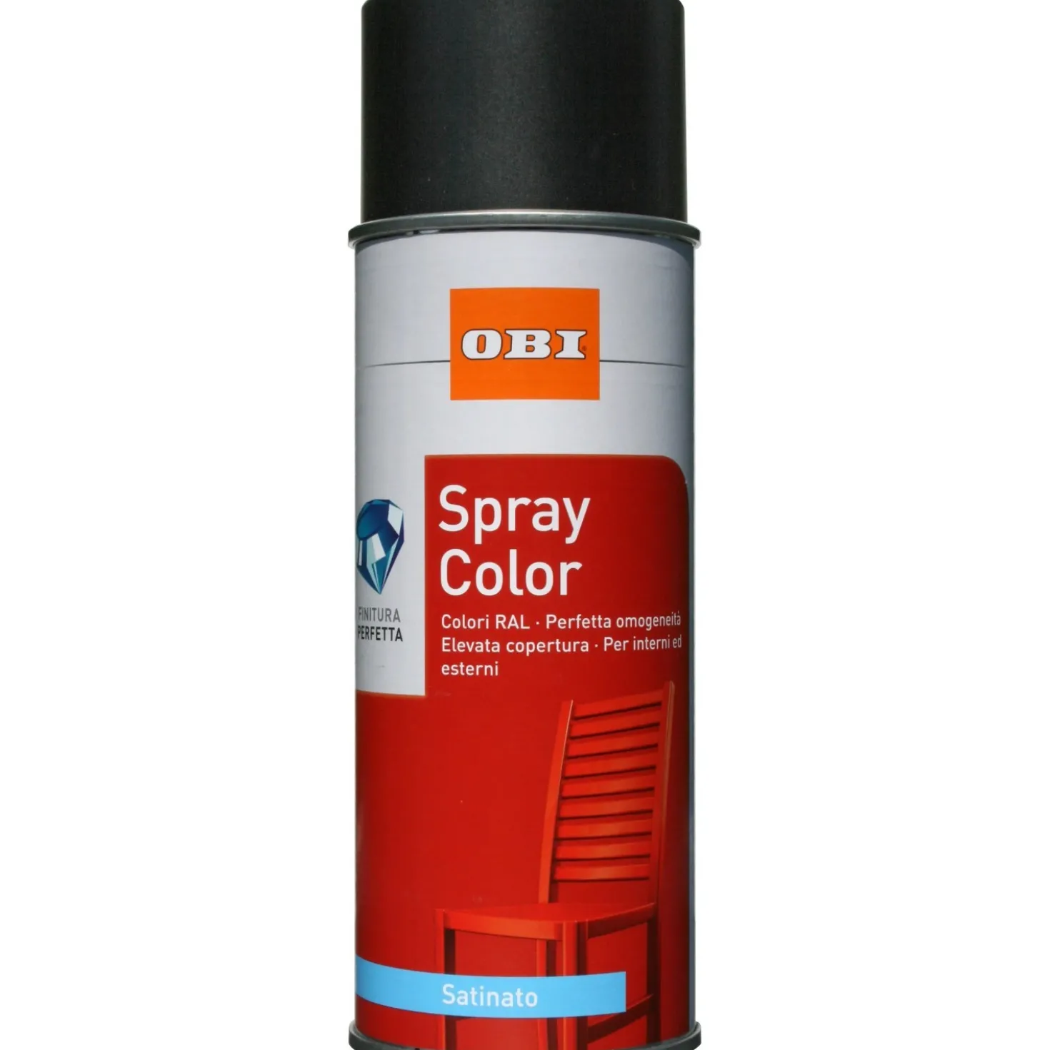 OBI vernice spray Color satinata nero intenso 400 ml