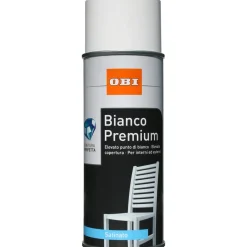 OBI vernice spray Premium satinata bianco 400 ml