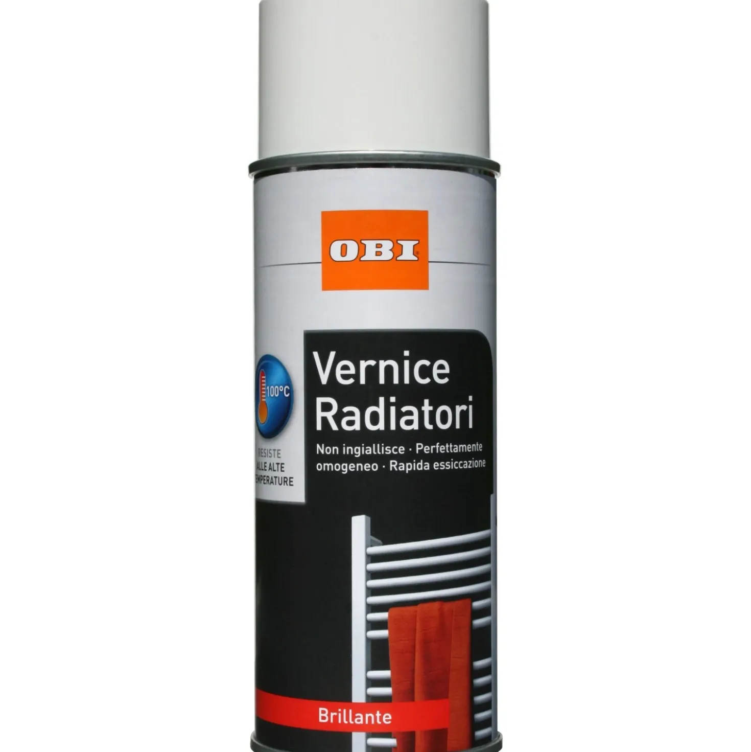 OBI vernice spray Radiatori brillante bianco 400 ml