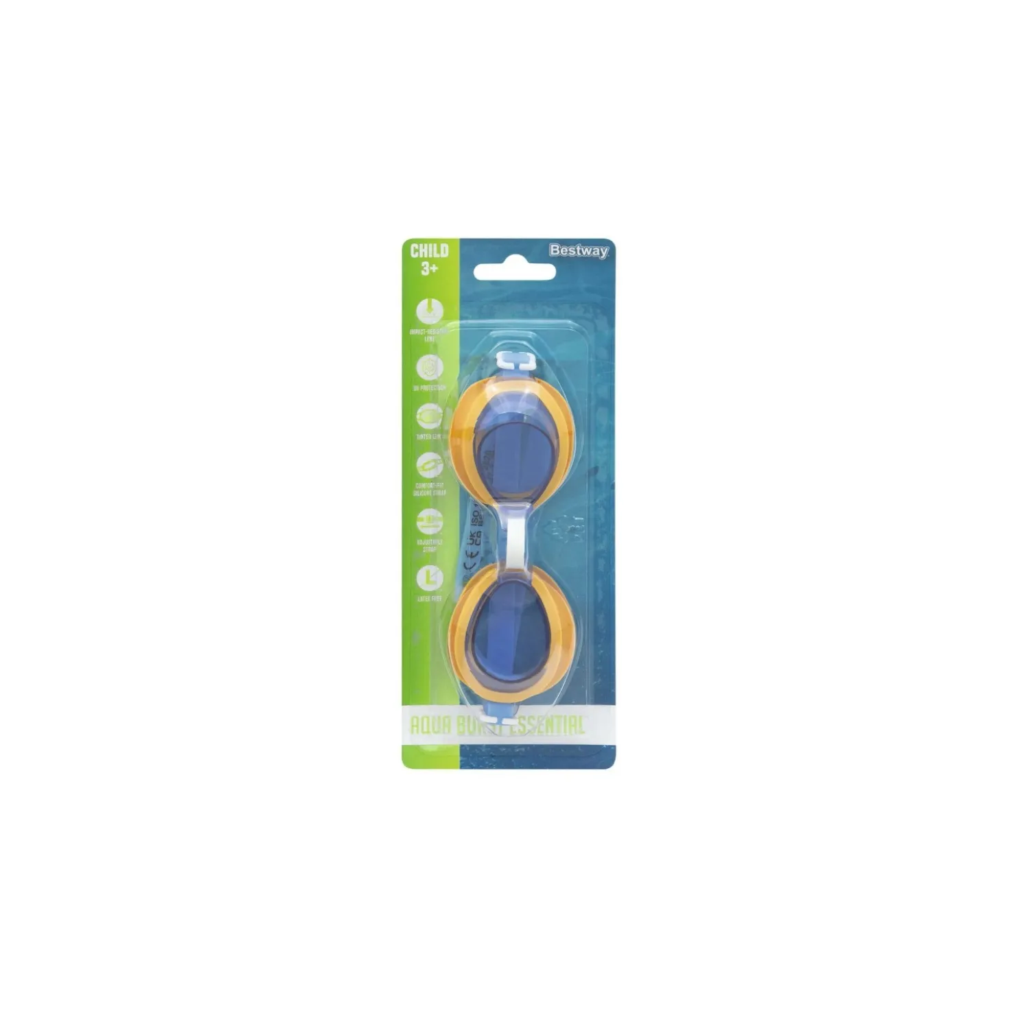 Occhialini da nuoto per bambini Bestway® Aqua Burst Essential™ 3+