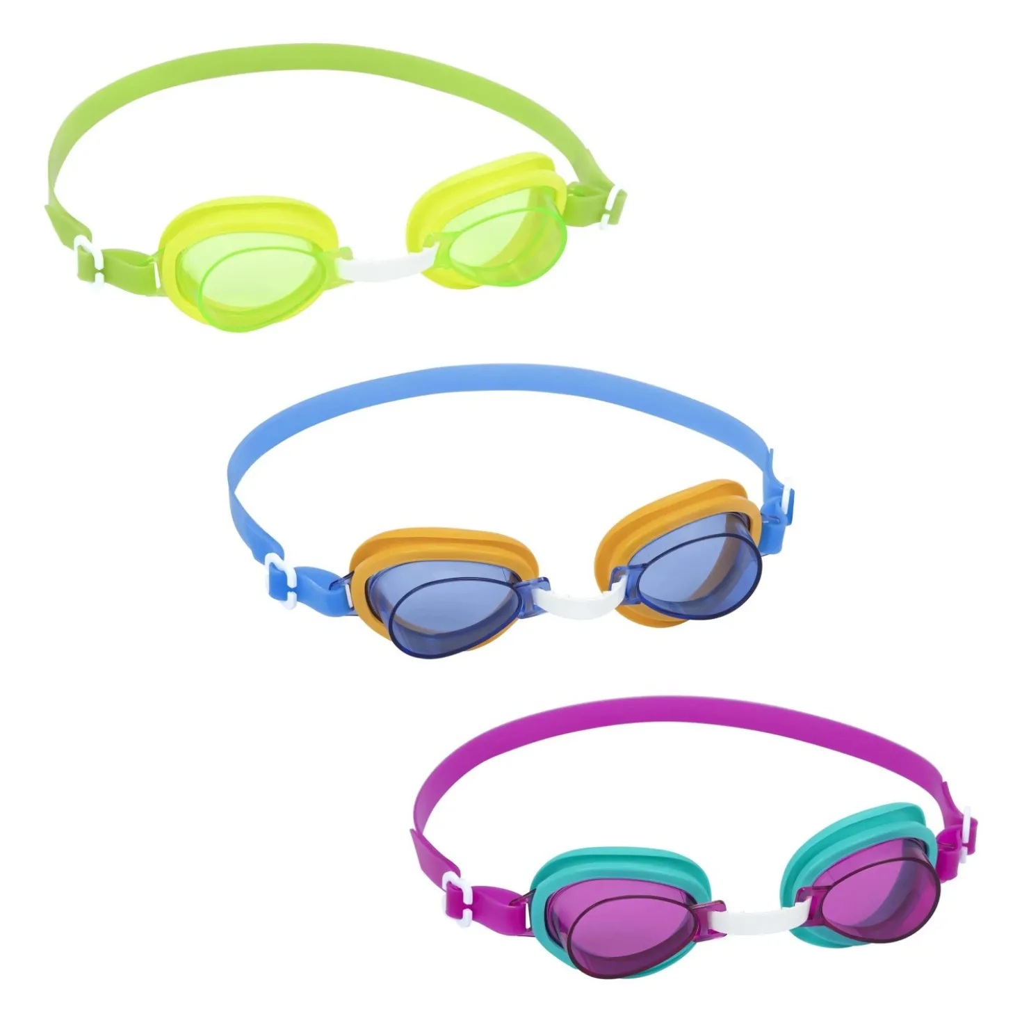 Occhialini da nuoto per bambini Bestway® Aqua Burst Essential™ 3+