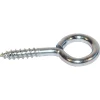 Occhioli a vite in acciaio inox 4,4 mm x 25 mm x 8 mm 3 pz